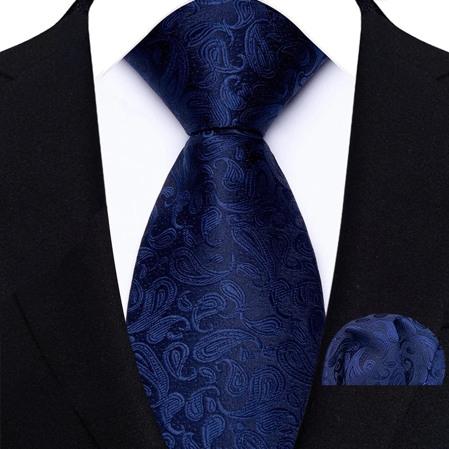 Ensemble cravate et pochette homme 146 cm – CLEVI Paris
