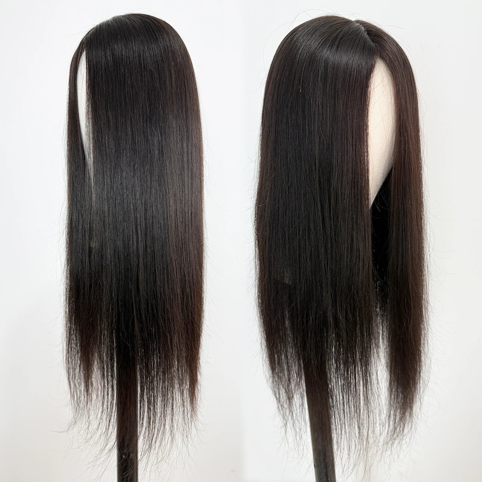 Topper Capillaire Femme Cheveux Humains Remy Base Soie 12x13cm 150% – CLEVI Paris