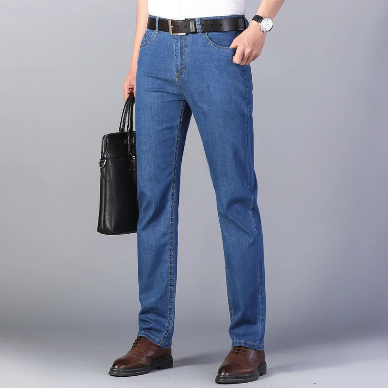 Jean droit homme extensible – CLEVI Paris