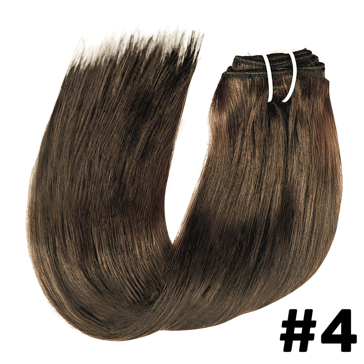 Extensions Clip-In Humains Brésiliens Lisses – CLEVI Paris