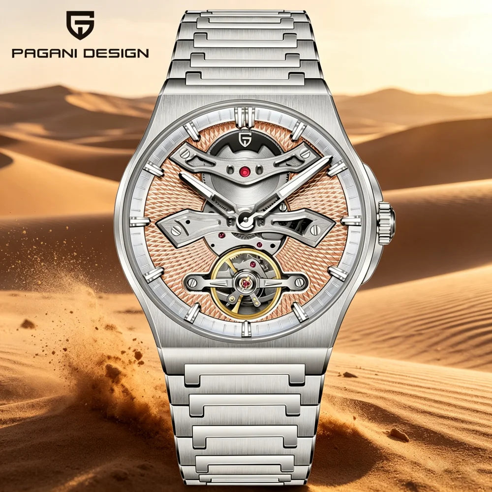 Montre Homme Automatique Squelette Pont 3D Pagani Design PD-YS028 – CLEVI Paris