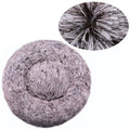 Panier rond chien et chat en peluche 40–90 cm – CLEVI Paris