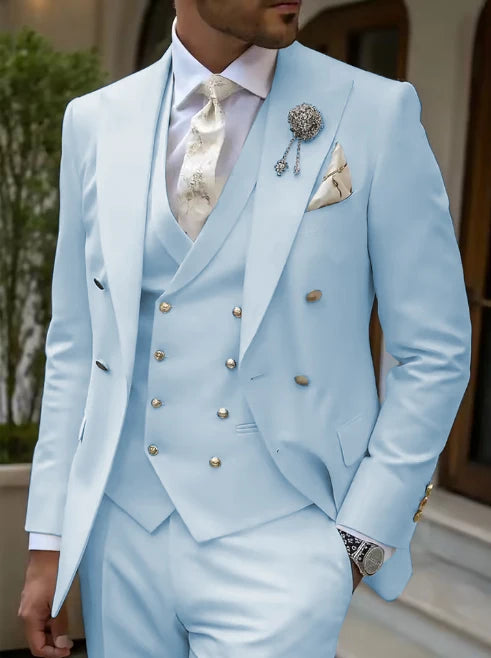 Costume homme 3 pièces élégant – CLEVI Paris