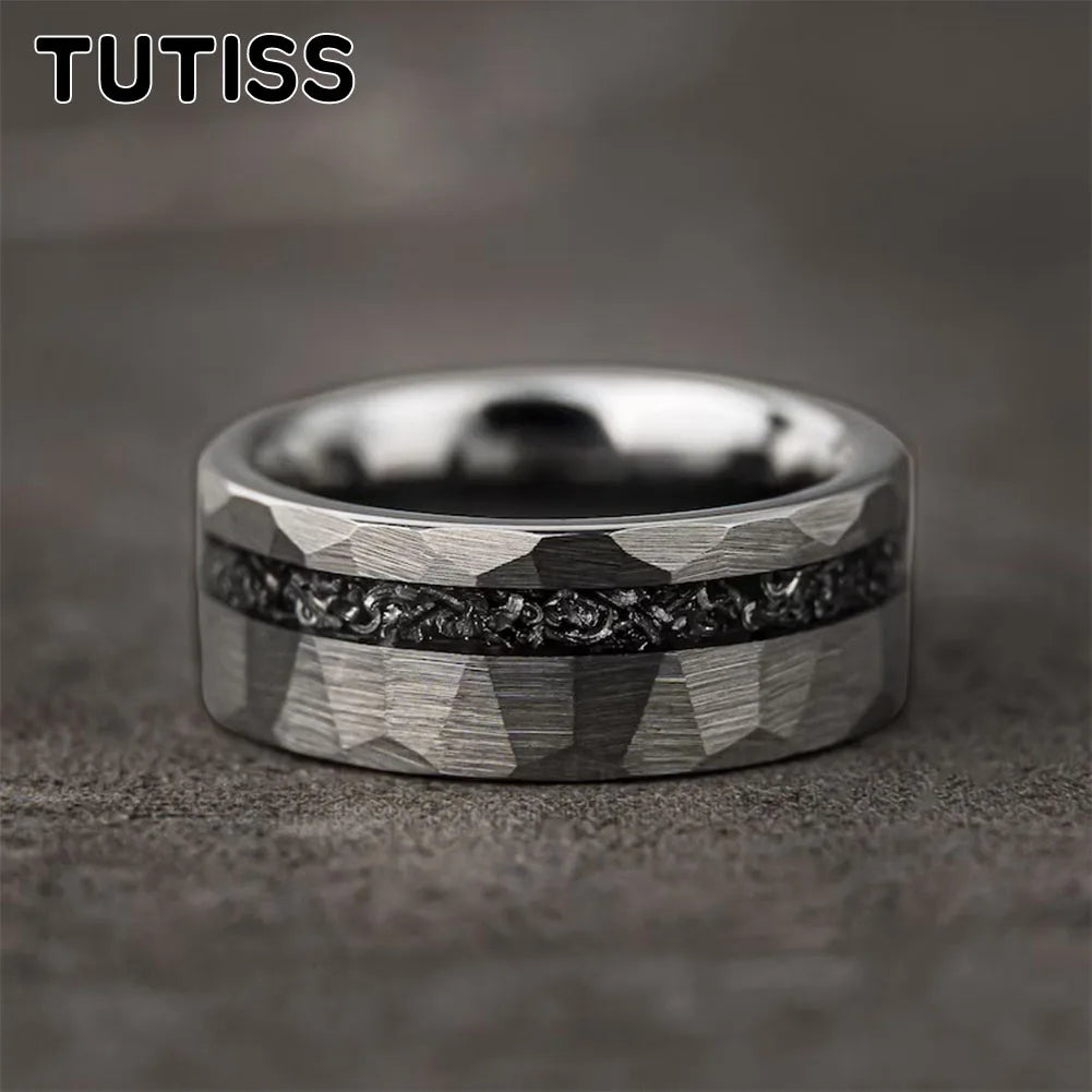 Bague Unisexe en Tungstène 6/8 mm – CLEVI Paris