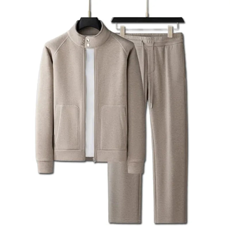 Ensemble homme épais à col montant zippé – CLEVI Paris