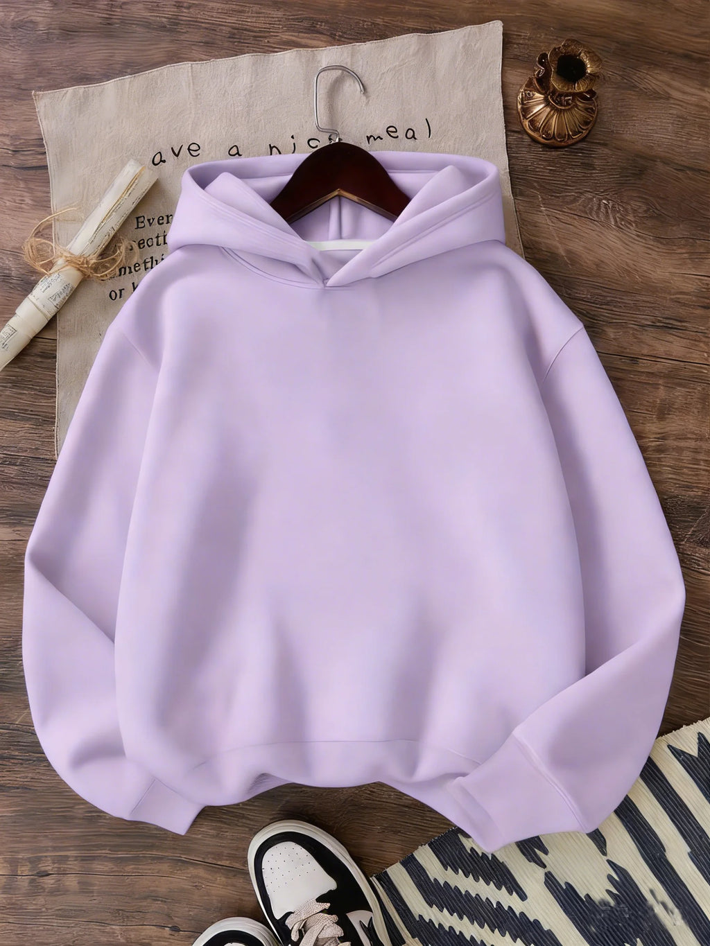 Sweat à capuche enfant uni unisexe – CLEVI Paris