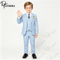 Costume garçon veste, gilet et pantalon HH – CLEVI Paris