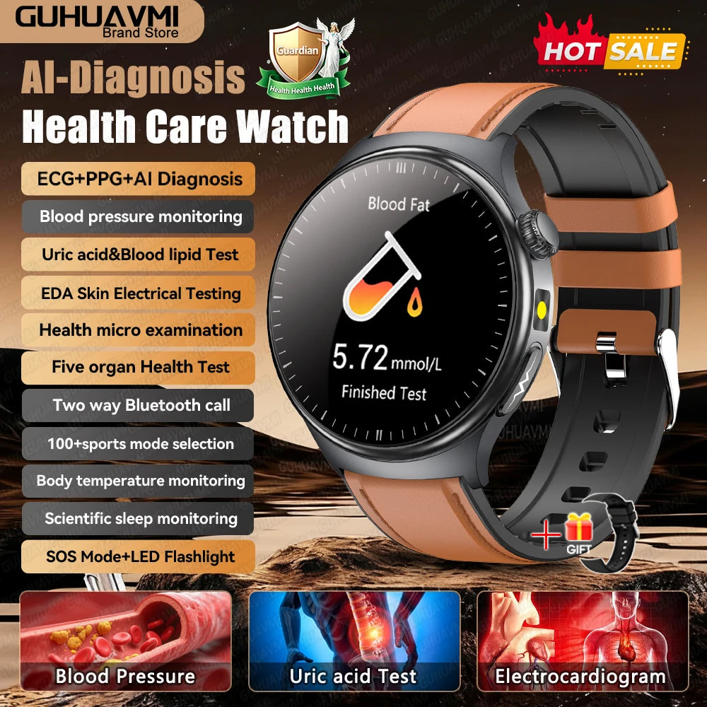 Montre GUHUAVMI ET475 AMOLED Bluetooth – CLEVI Paris