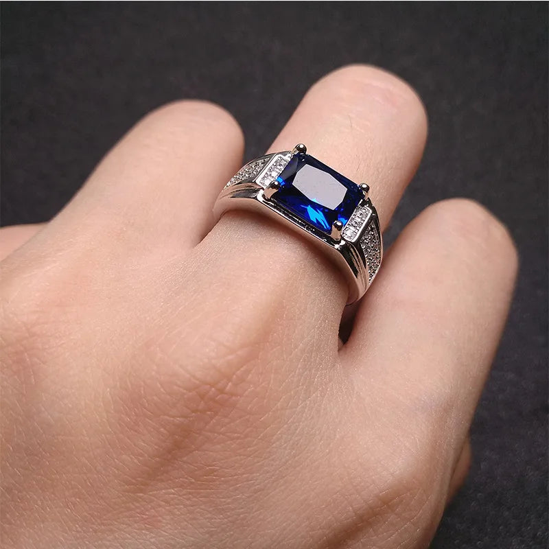 Bague Femme Argent 925 Cristal Cocktail – CLEVI Paris