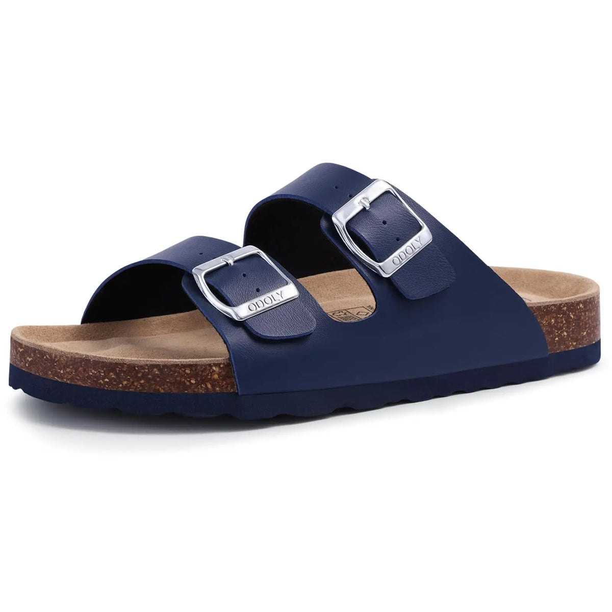Sandales femme à double boucle – CLEVI Paris
