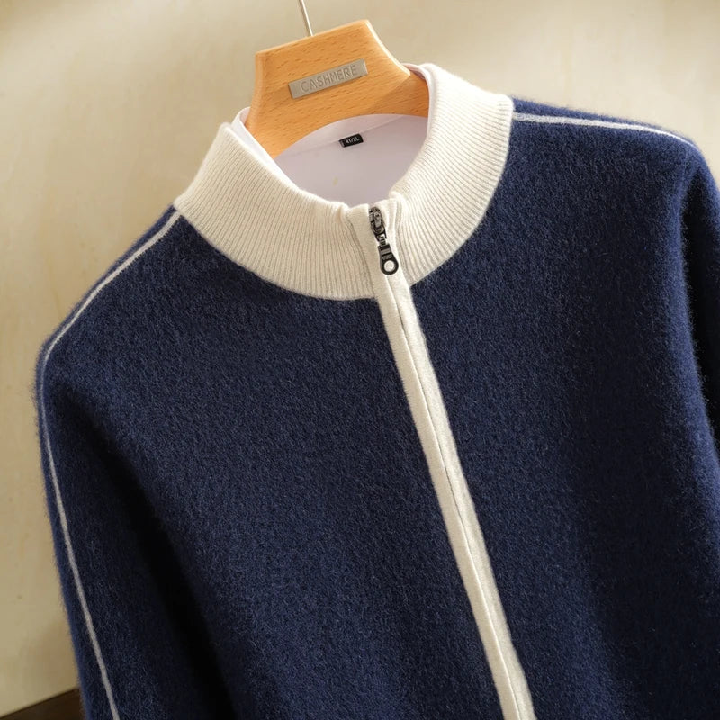 Ensemble homme en maille zippé deux pièces – CLEVI Paris