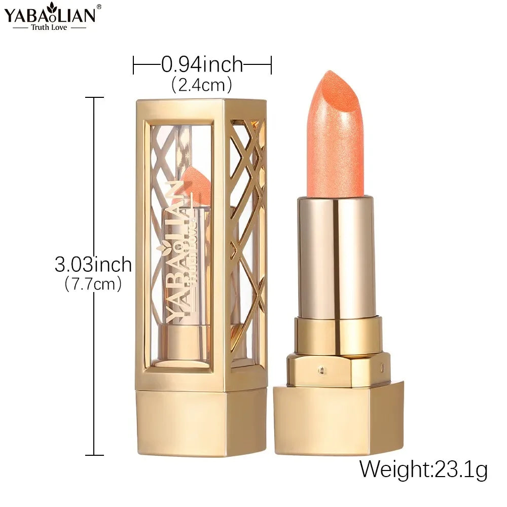 Rouge à Lèvres Tube Doré 12 Teintes Longue Tenue – CLEVI Paris