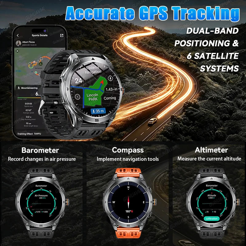 Montre connectée GUHUAVMI M70 AMOLED – CLEVI Paris