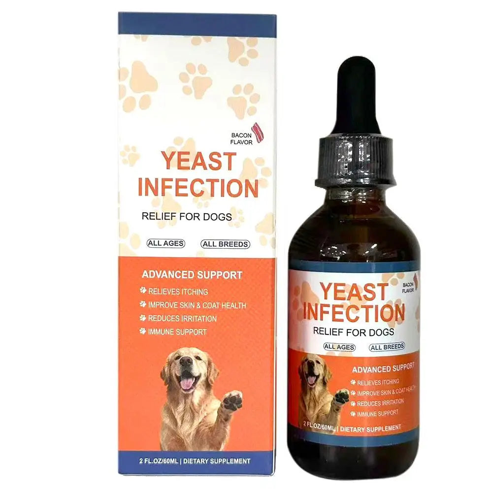 Gouttes de levure chiens et chats 60 ml – CLEVI Paris