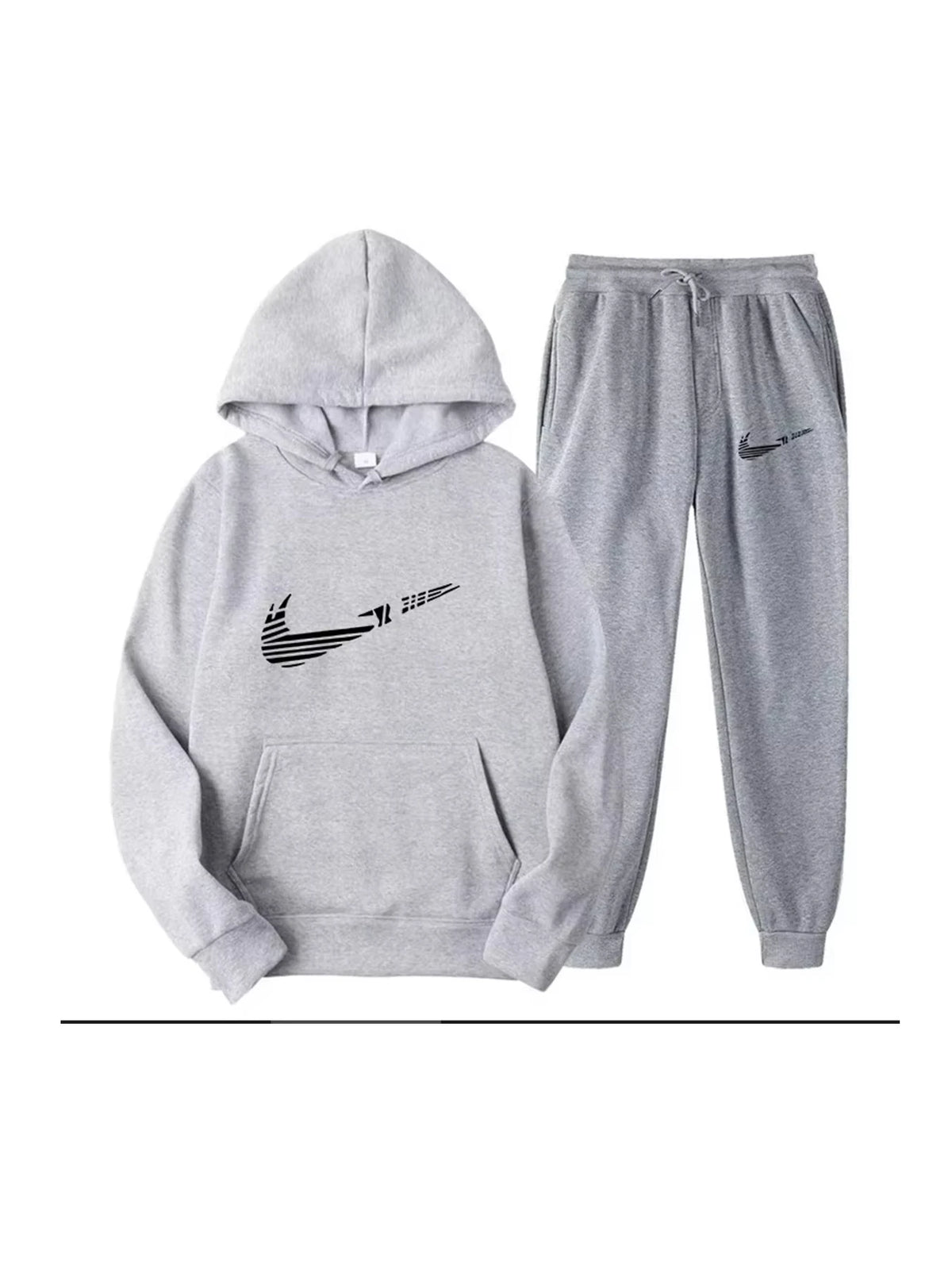 Survêtement unisexe sweat à capuche et pantalon – CLEVI Paris