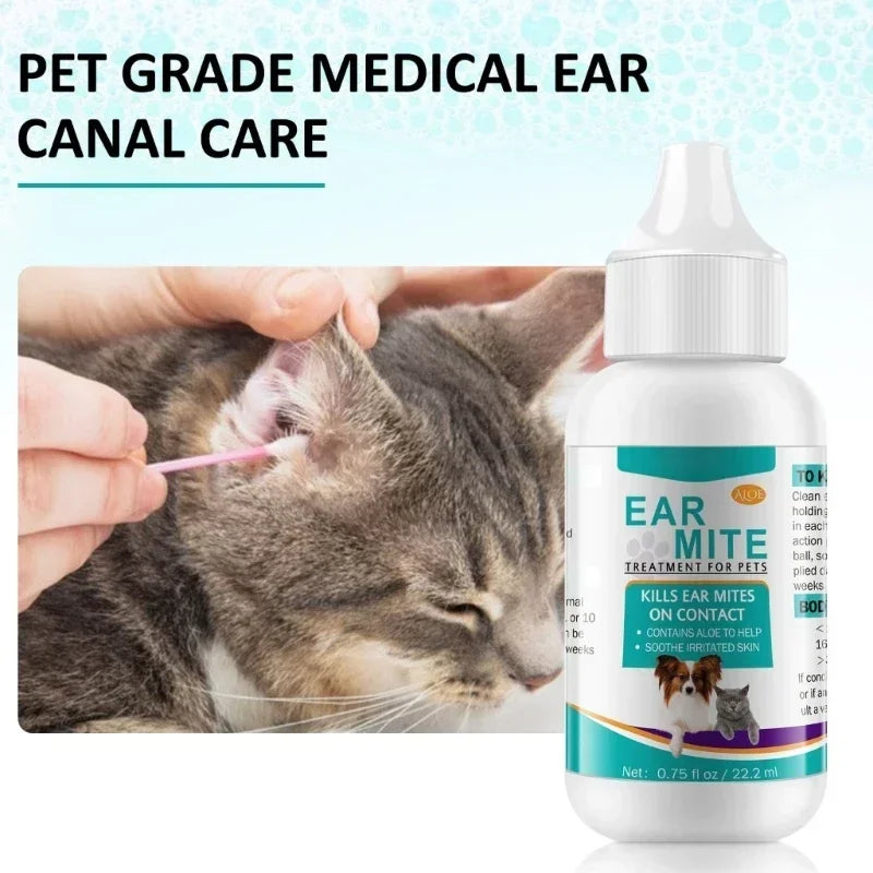 Huile auriculaire chien et chat 22,2 ml – CLEVI Paris