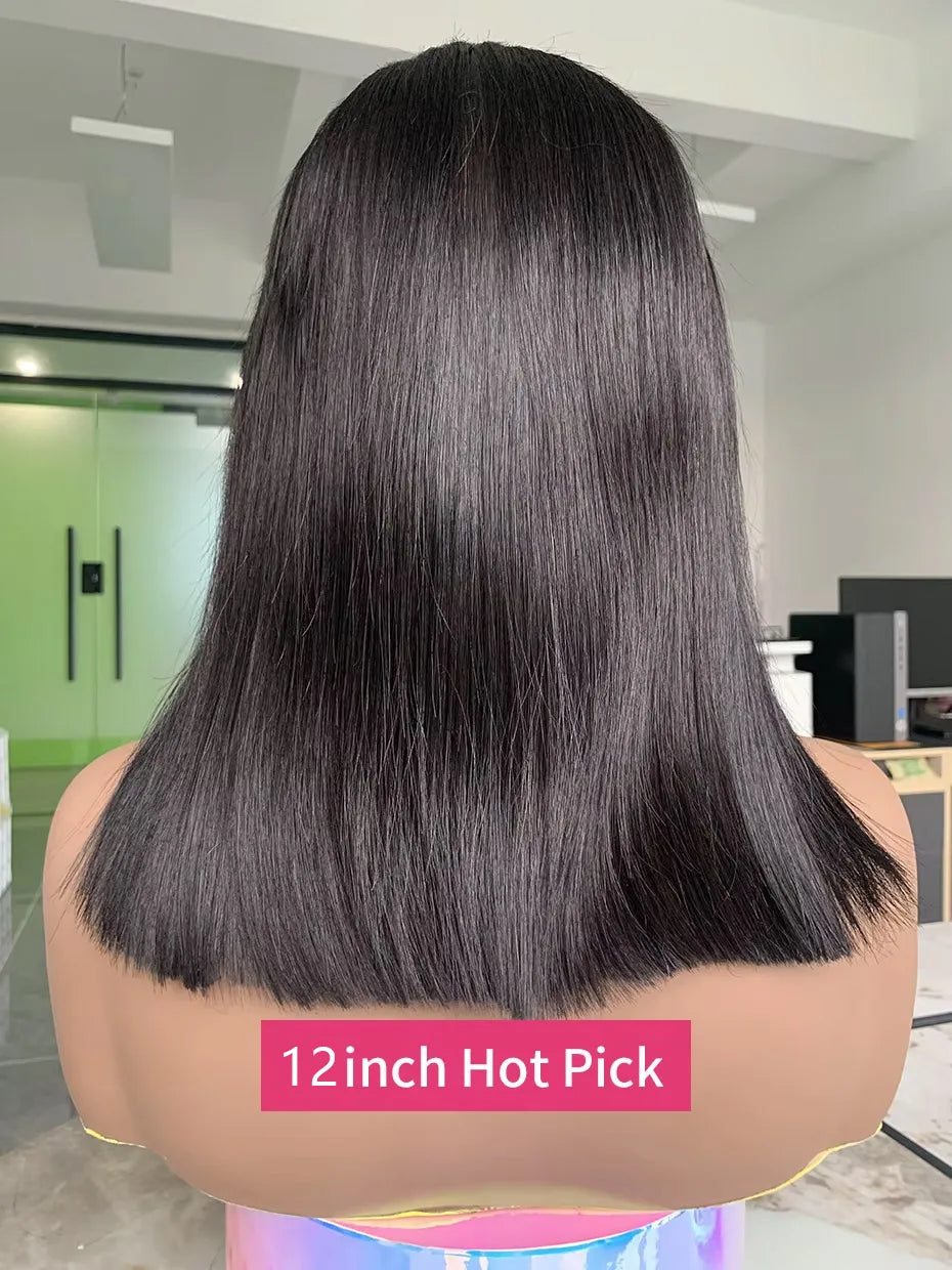 Perruque Lace Frontal Straight Cheveux Vietnamiens Remy 100% Humains | 13x4, 13x6, 5x5, 2x6 Glueless | Densité 250%-300% | 6-18 Pouces – CLEVI Paris