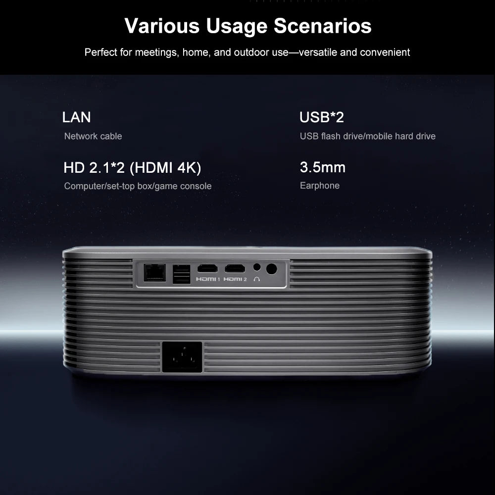 Projecteur Everycom HQ11W Full HD Android – CLEVI Paris