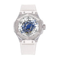 Montre Unisexe Automatique Squelette Boîtier Transparent Aiguilles Tatouage Hanboro A996 – CLEVI Paris