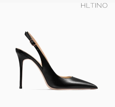 Escarpins slingback à talons fins – CLEVI Paris