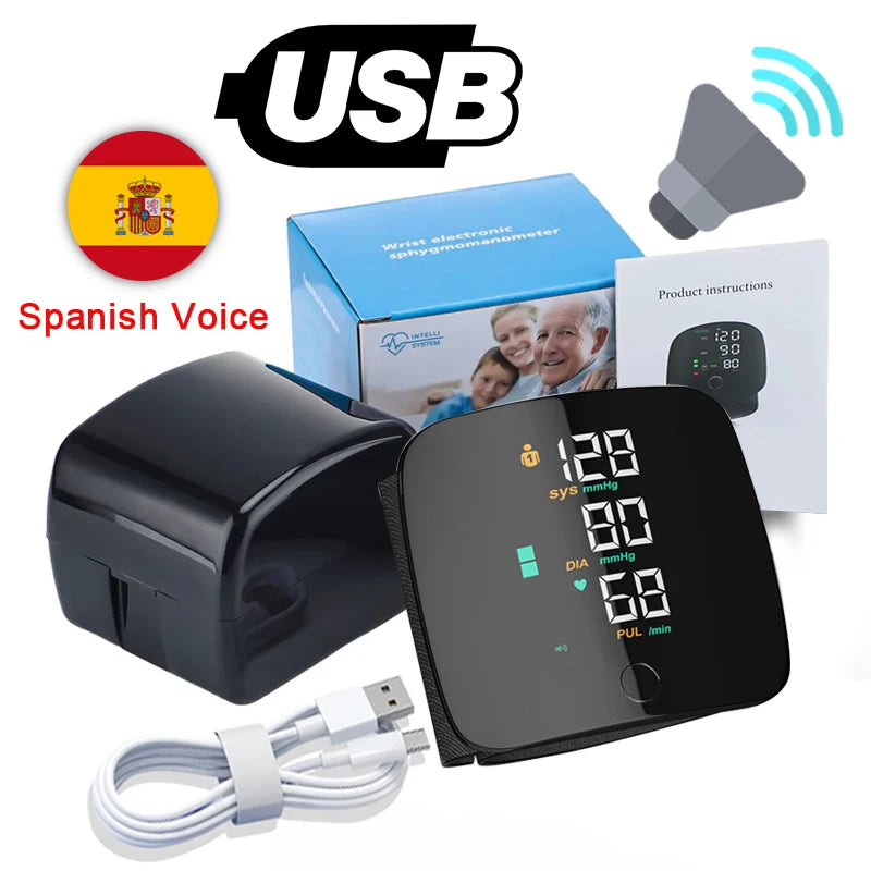 Tensiomètre Bras Tactile LED Vocal Multilingue – CLEVI Paris