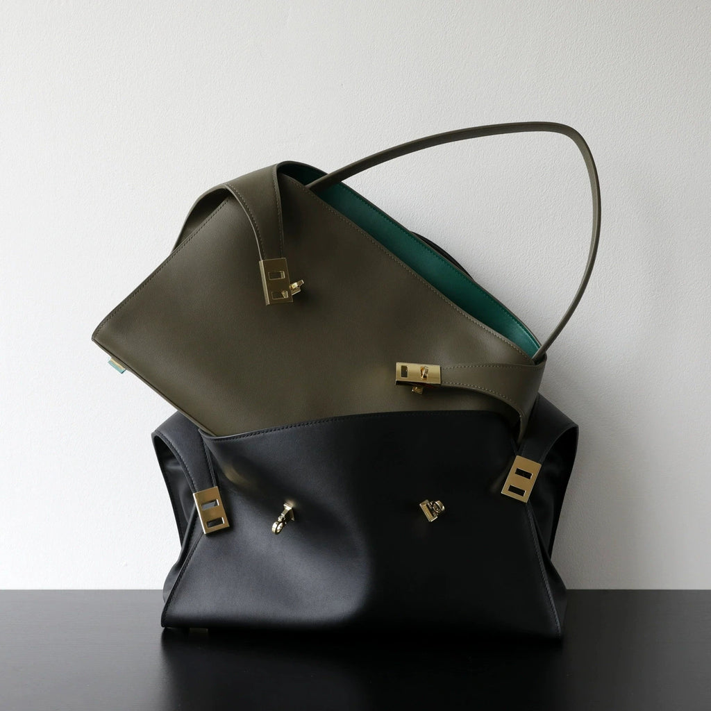 Sac cabas femme souple en cuir – CLEVI Paris