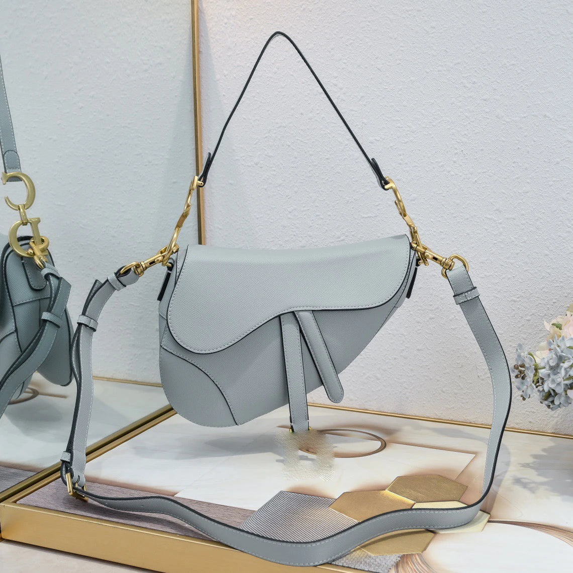 Sac Bandoulière Cuir Vintage Femme Minaudière – CLEVI Paris