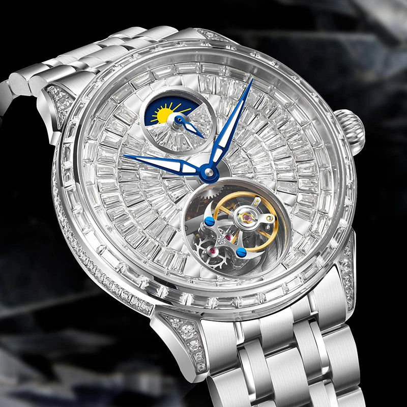 Montre automatique PINDU P6637 squelette – CLEVI Paris