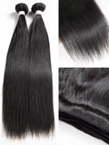 Bundles Cheveux Lisses Humains Brésiliens Virgin & Remy – CLEVI Paris