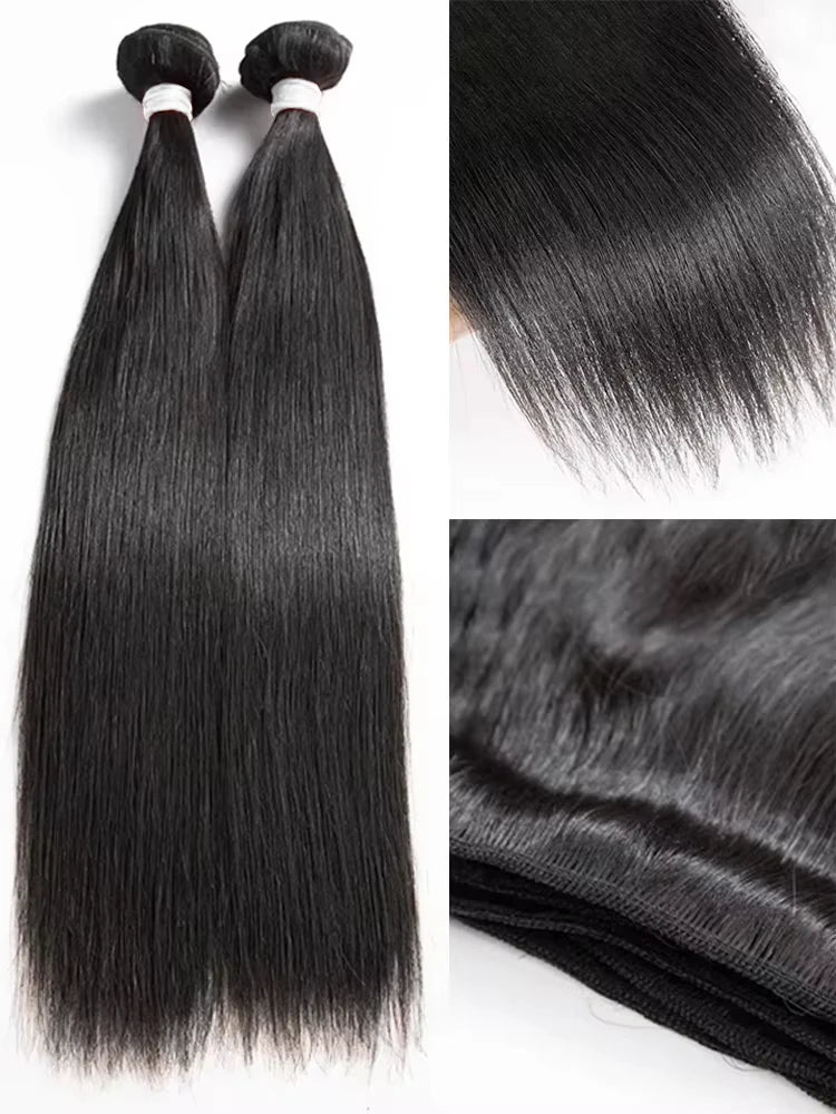 Bundles Cheveux Lisses Humains Brésiliens Virgin & Remy – CLEVI Paris