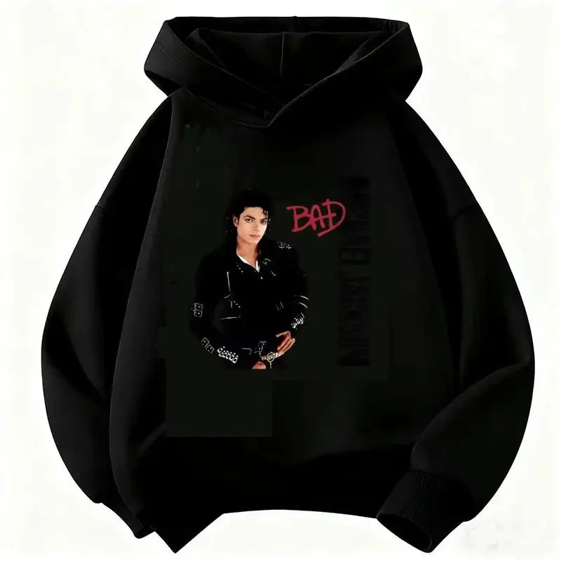 Sweat unisexe imprimé Michael Jackson – CLEVI Paris