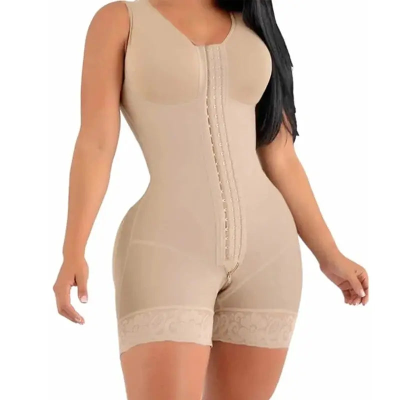 Gaine Gainante Haute Compression Femme Faja Colombienne Post-Liposuccion BBL Ventre Plat – CLEVI Paris