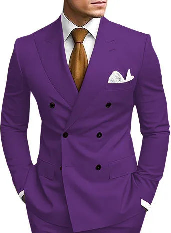 Costume homme 2 pièces, double boutonnage – CLEVI Paris