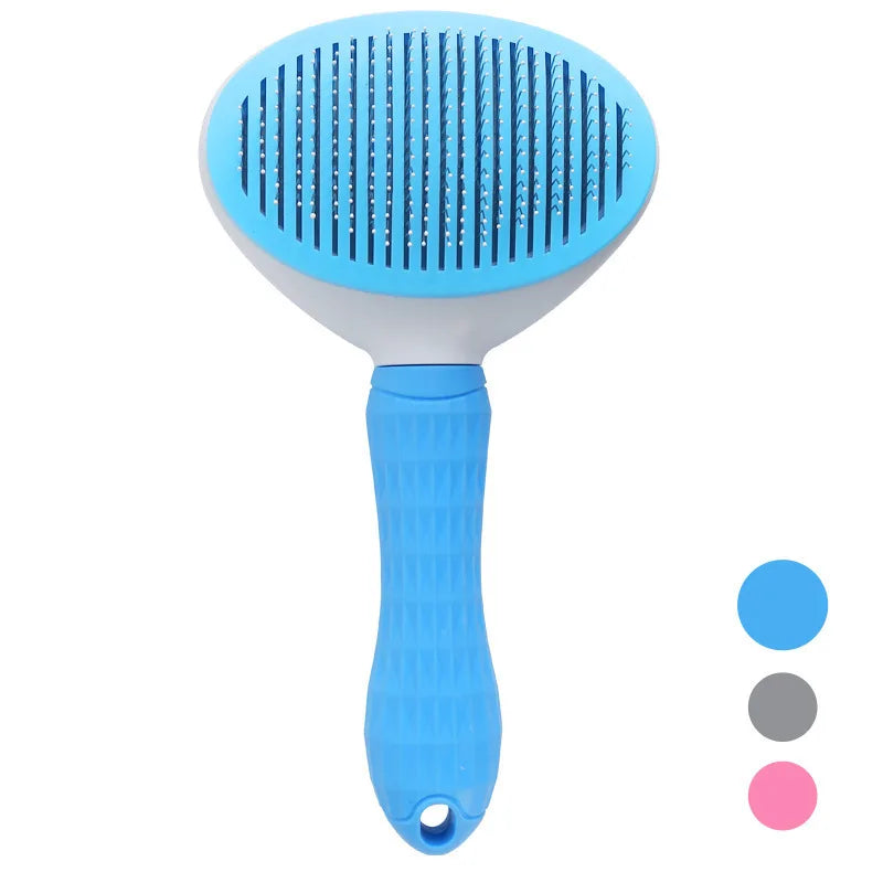 Brosse autonettoyante pour chien et chat – CLEVI Paris