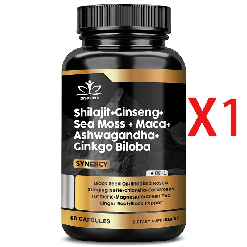 Shilajit et plantes en gélules SNGHWE – CLEVI Paris