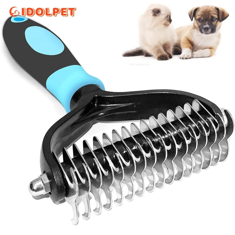 Brosse démêlante double face pour chien et chat – CLEVI Paris