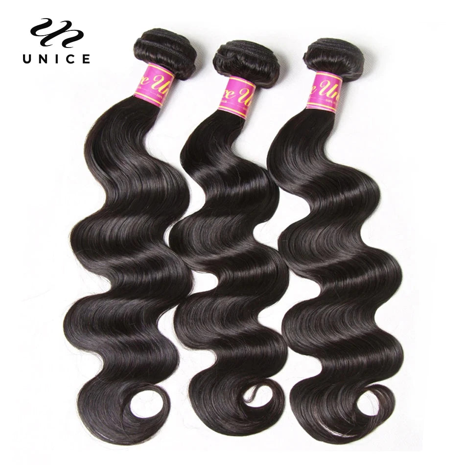 Extensions Cheveux Humains Body Wave Brésiliennes Virgin Hair 1/3/4 Mèches – CLEVI Paris
