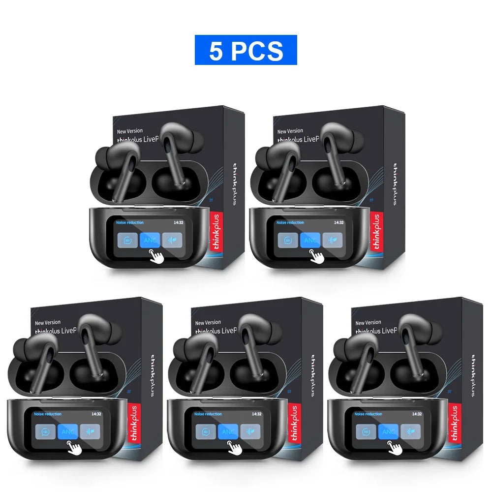 Écouteurs TWS ThinkPlus ANC Écran Tactile Micro HD Gaming – CLEVI Paris