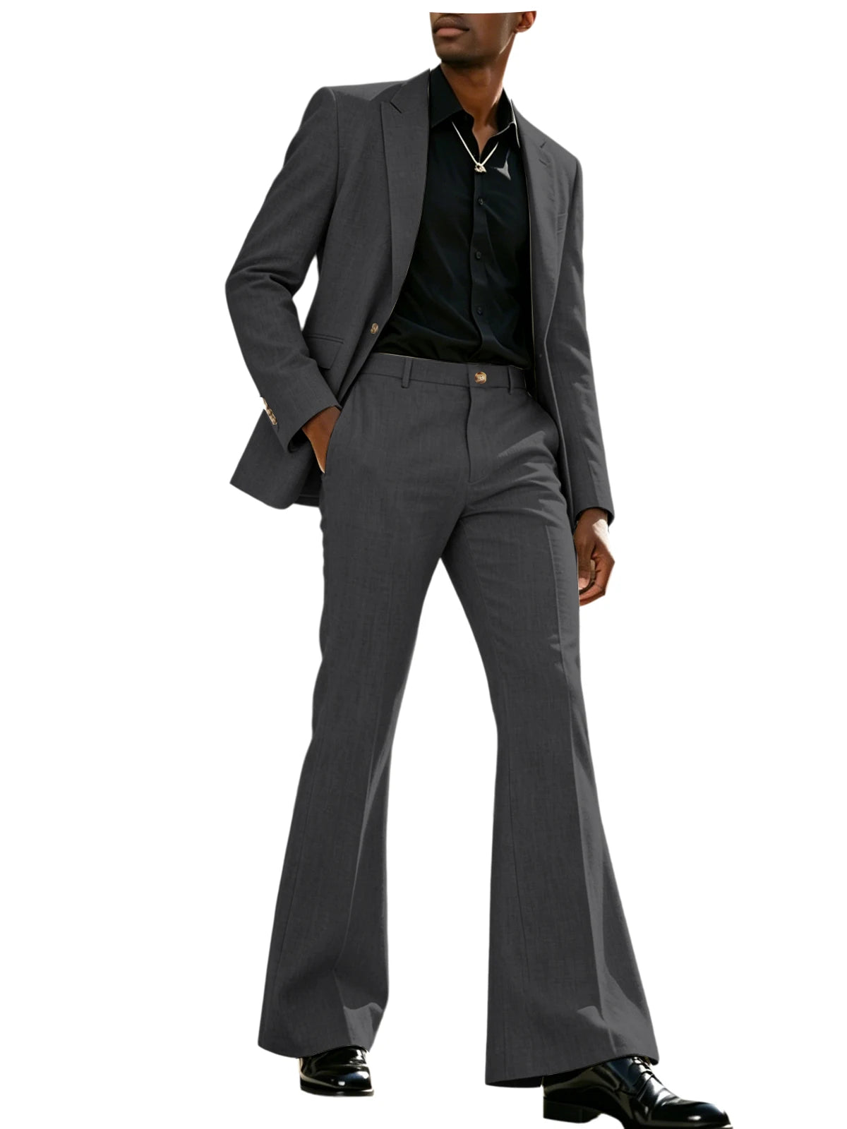 Costume Homme Lin Évasé 2 Pièces – CLEVI Paris