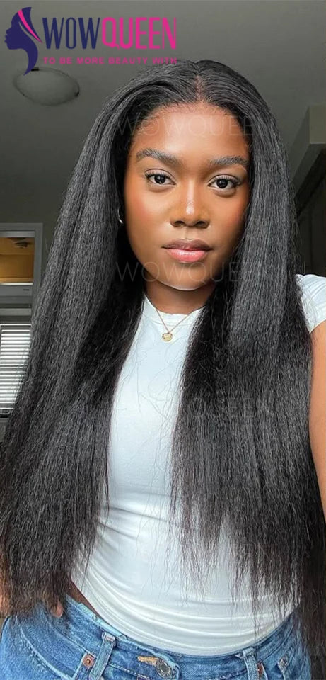 Kinky Straight Bundles Cheveux Humains Yaki Straight 12A Remy Hair – CLEVI Paris