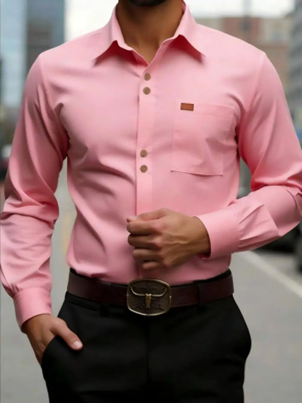 Chemise homme formelle en soie – CLEVI Paris