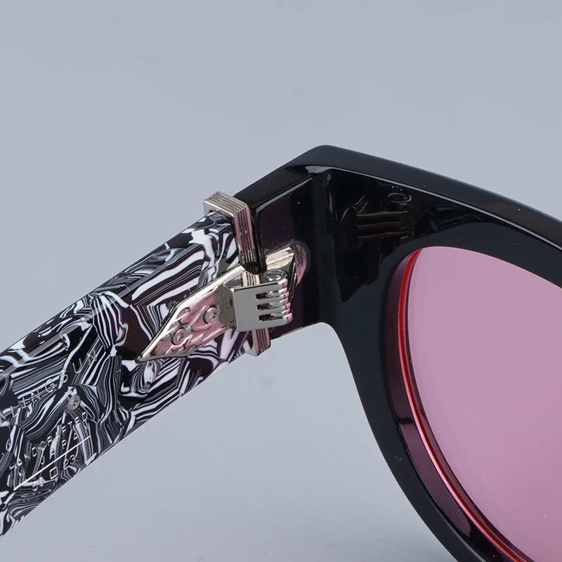 Lunettes de Soleil Homme Acétate UV400 Style Japonais – CLEVI Paris