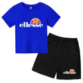 Ensemble enfant imprimé T-shirt et short – CLEVI Paris