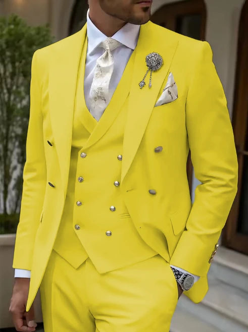 Costume homme 3 pièces élégant – CLEVI Paris