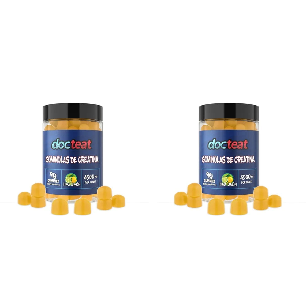 Créatine citron vert, 90 gommes à mâcher – CLEVI Paris