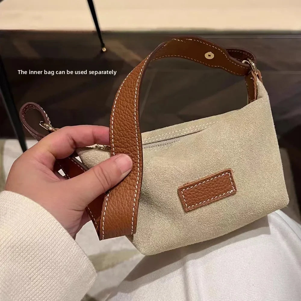 Sac Seau Cuir Bovin Première Couche Femme Double Usage 6 Coloris – CLEVI Paris