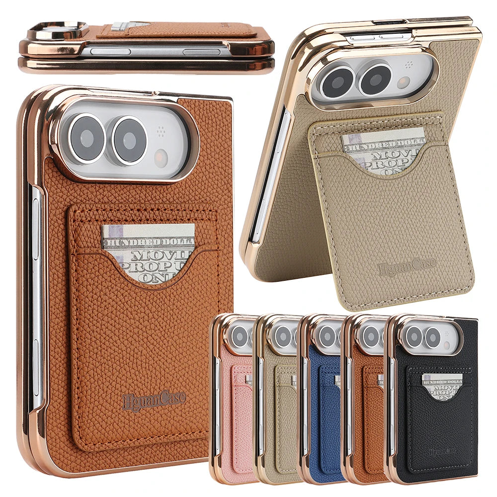 Étui iPhone Duo simili cuir avec béquille – CLEVI Paris