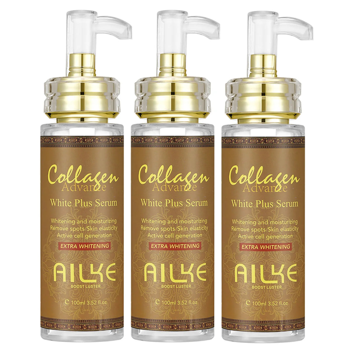 Gamme Éclaircissante Collagène AILKE – Anti-Taches, Teint Uniforme & Hydratante – CLEVI Paris