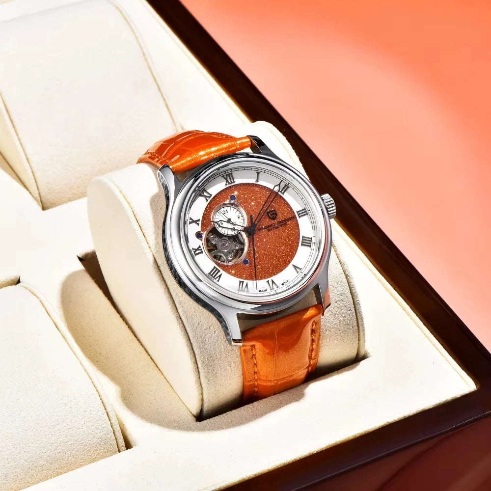 Montre Homme Automatique Tourbillon Chiffres Romains Pagani Design – CLEVI Paris