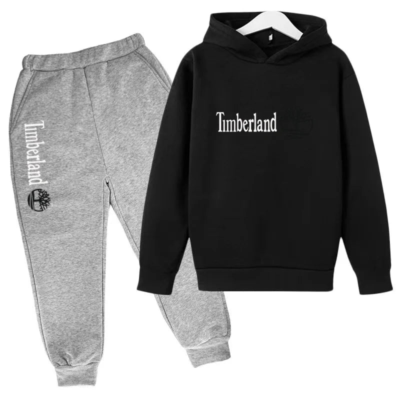 Ensemble enfant sweat à capuche et pantalon – CLEVI Paris